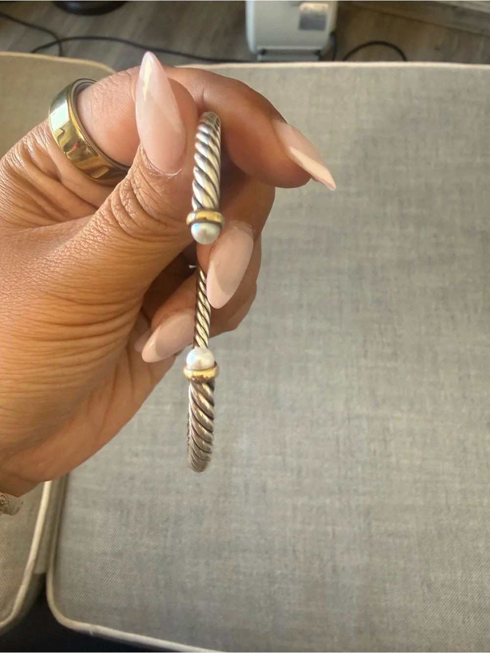 David Yurman 4mm cable flex bracelet